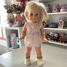 Poupée ancienne baby first step doll