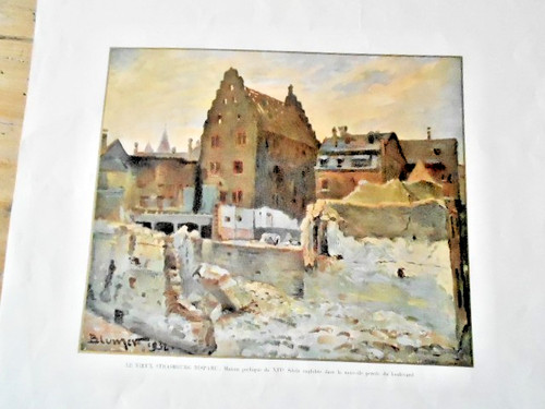 Strabourg gravures le vieux - 3,
