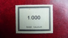 Timbres France Fictifs N° F95 Neuf* avec Charnière.