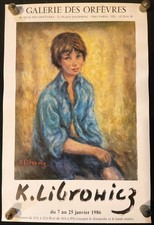 AFFICHE K.LIBROWICZ Galerie