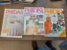 lot de 3 magazines phildar
