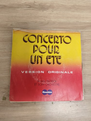 Vinyle 45t concerto pour - 45t, un