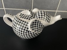 théière éléphant authentique Estampillée Pied De Poule Neuf Emballage Origine