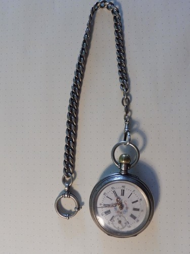 Montre gousset tout - , argent