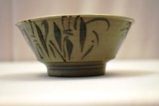 Ancien Chinois Ming Dynastie Bleu & Blanc Bol Swatow Zhangzhou Article