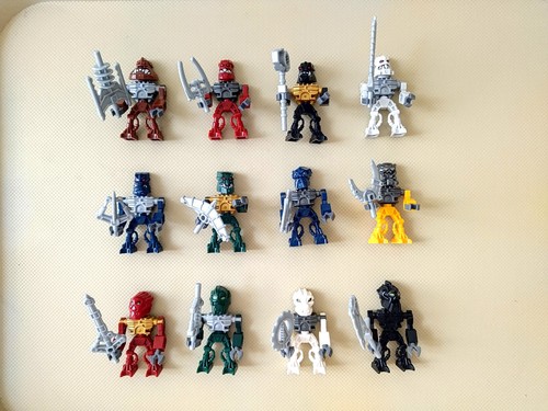 Unique lego bionicle all 12 - all,