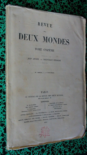 Revue deux mondes barye g - deux,