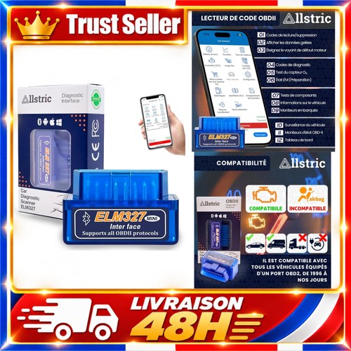 Allstric elm327 obd2 bluetooth - allstric,