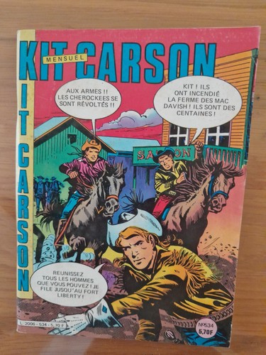 Kit carson n 534 - kit,