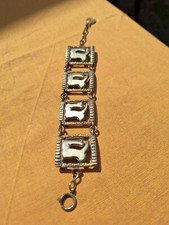 Bracelet en bronze M. Buffet, années 70, vintage, en parfait état