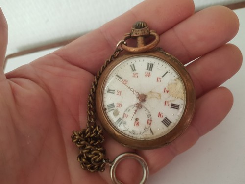 Grosse montre gousset - a,