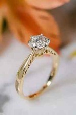 Bague de mariée en or jaune