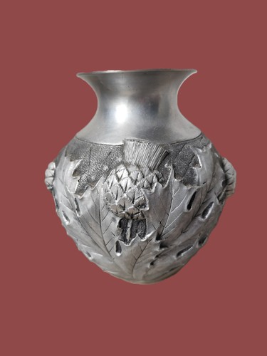 Vase vintage métal - vase,