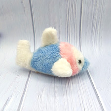 Ancien doudou peluche poisson