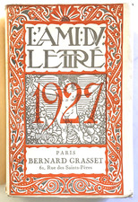 L’Ami du Lettré 1927. 1/ 115 numéroté vélin. FORAIN, CHAHINE, DRIAN, CHIMOT