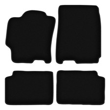 Tapis de sol en velours noir pour Mazda 323 BJ année 1998-2003 set 4 pièces