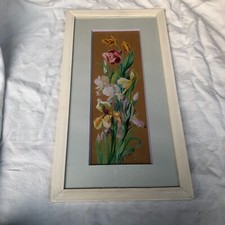 BELLE AQUARELLE GOUACHE  19 EME SIECLE SIGNE   INV 11472