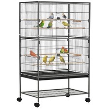 PawHut Cage à oiseaux
