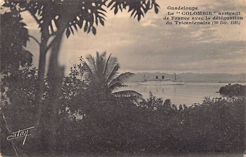 Guadeloupe le paquebot - -,
