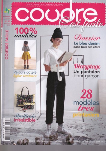 Coudre est facile 55 bleu - coudre, c'est