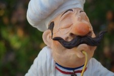 FO84000   FIGURINE METIER LE CUISINIER CUISINE THE COOK  GUILLERMO FORCHINO PM