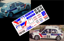 [DECALS 1/43] PEUGEOT 106 XSI