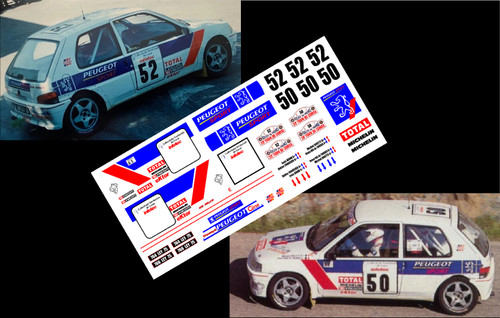 Decals peugeot 106 - 106, xsi