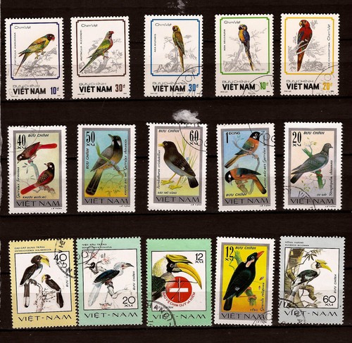 Vietnam timbres sur les - ,