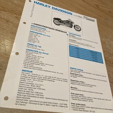 Harley Davidson V Rod 1100 2003 2004 Fiche technique moto RMT ETAI VRod