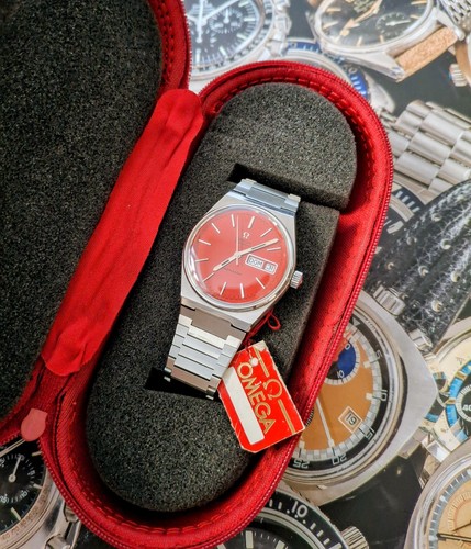 Rare omega seamaster red - rare,