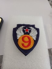 Patch armee us 9th US ARMY AIR FORCE 