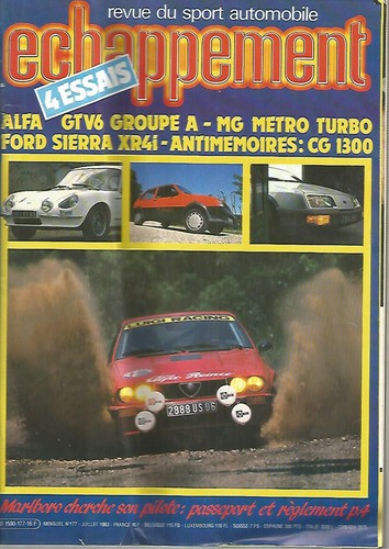 Echappement 177 alfa gtv6 - echappement, n°177