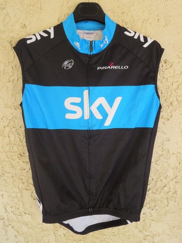 Veste cycliste sans manche - , sky