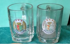 2 Chopes biére Colmar chopes émaillées