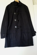 SARAR DUFFLE COAT AVEC CAPUCHE AMOVIBLE XL / EU56/US46R GRIS FONCE VALEUR 479EUR