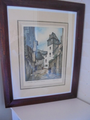Gravure barday rue - -, dom