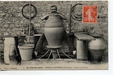 NORON LA POTERIE - Calvados - CPA 14 - Potier à son tour - POTERIES
