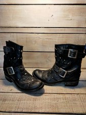 bottines mexicana cuir noir