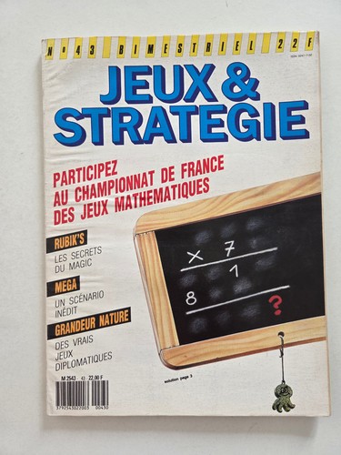 Magazine science vie jeux - science,