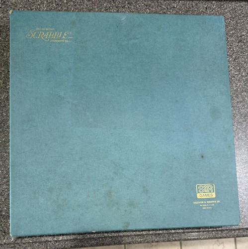 Vtg 1976 scrabble deluxe - vtg,