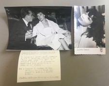Ancienne Photo De Presse Juliette Greco Philippe Lemaire 1953 + Carte Postale
