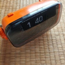 Mitsubishi Electric Flip Clock Time Alarm Switch SG-1000 Vintage Retro Ornament