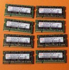 Lot de 8 Barrettes Ram DDR2