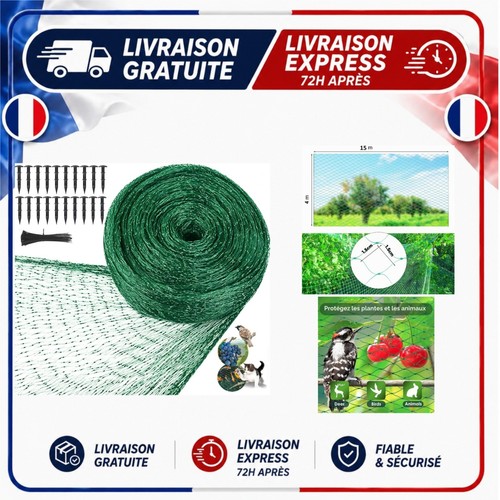Filet anti oiseaux - anti-oiseaux, jardin