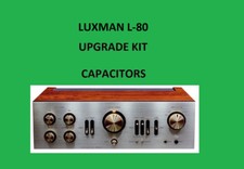 Amplificateur stéréo LUXMAN L-80 KIT de réparation - tous les condensateurs