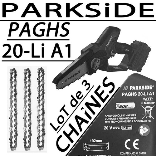 Parkside lot chaines pour - lot, 3