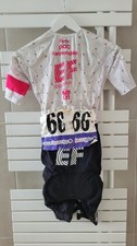 cycling jersey 2025 giro from Sarah ROY rapha ef education first skinsuit small