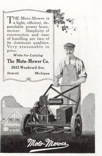 1921 moto mower - 1921, mower: