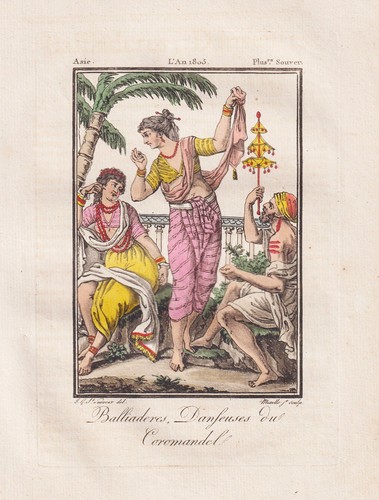 Danseurs coromandel inde - danseurs,
