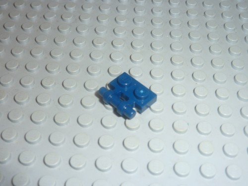 Lego dark blue - x, plate